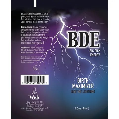 Big Dick Energy - Girth Maximiser - Afterhours Boost